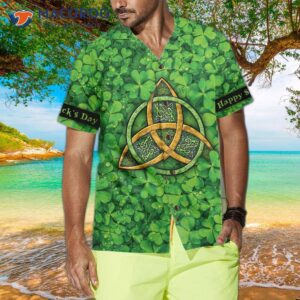 happy st patrick s day hawaiian shirt cool gift 3
