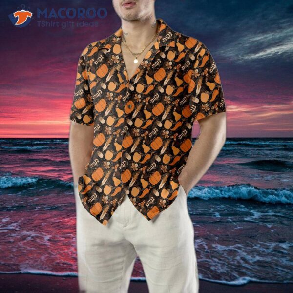 Happy Thanksgiving Day Hawaiian-style Shirt