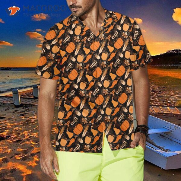 Happy Thanksgiving Day Hawaiian-style Shirt