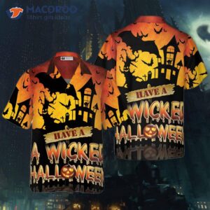 have a wicked halloween hawaiian shirt spooky best gift 2