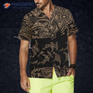 hawaii polynesian pattern hawaiian shirt 6