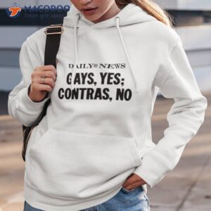 hayley wearing daily news gays yes contras no shirt hoodie 3