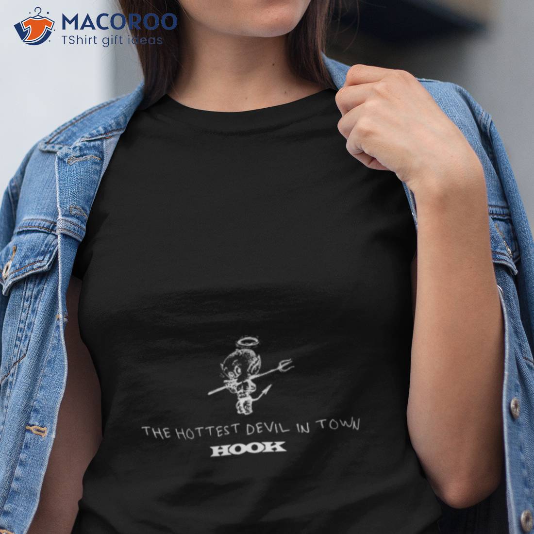 He Hottest Devil In Town Hook Shirt He Hottest Devil In Town Hook Shirt