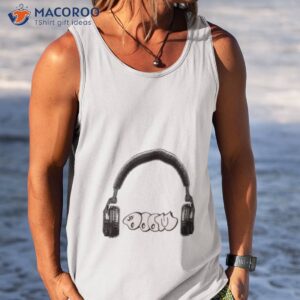 headphones art mf doom rapper shirt tank top