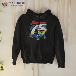 Heather Gray Nascar 75th Anniversary 2023 Shirt