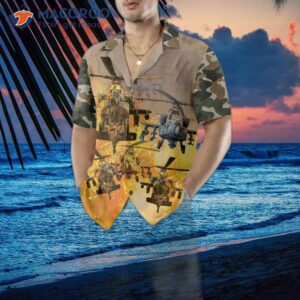 helicopter pilot hawaiian shirt for with design 4