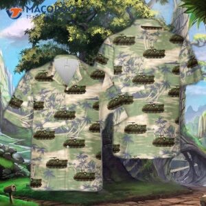 Hellenic Army M113a2 Hawaiian-style Shirt