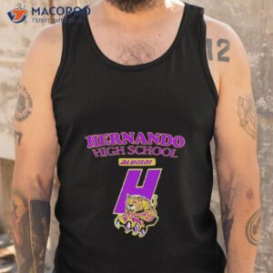 hernando high school alumni shirt tank top