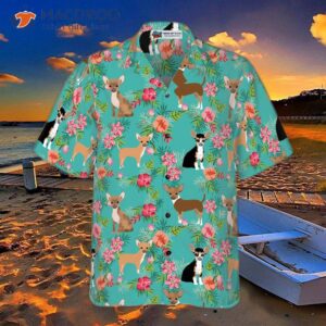 hibiscus floral chihuahua shirt for hawaiian 2
