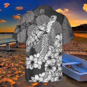 Hibiscus Turtle Hawaiian Shirt, Floral Shirt For And , Unique Gift Lovers
