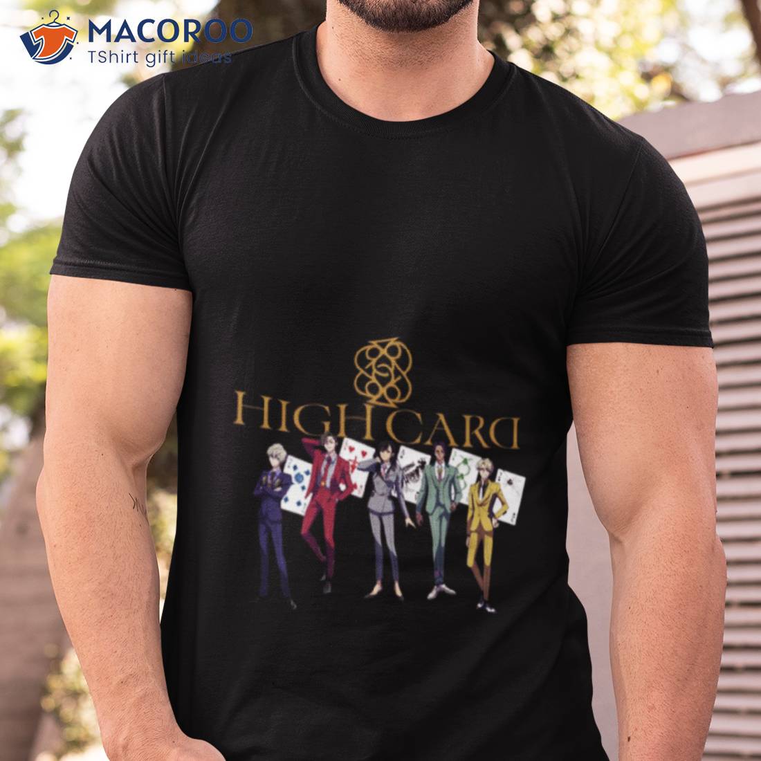 High Card All Characters Anime Unisex T-Shirt - Teeruto