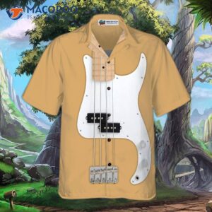 high quality bass guitar hawaiian shirt 2