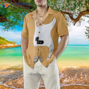 high quality bass guitar hawaiian shirt 4