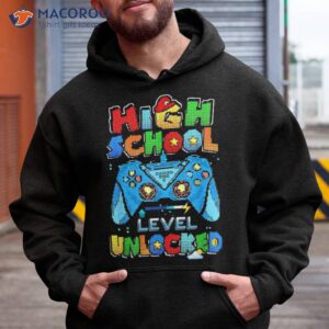 high school level unlocked back to kids shirt hoodie