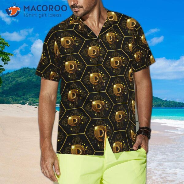 High-tech Dogecoin Hawaiian Shirt