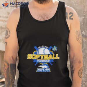 hofstra pride 2023 womens softball college world series championship shirt tank top