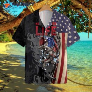 hooked for life hawaiian shirt 4