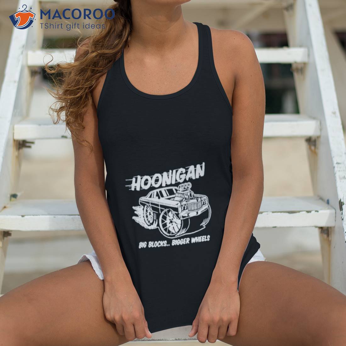 Hoonigan Big Blocks Bigger Wheels Shirt Hoonigan Big Blocks Bigger Wheels Shirt