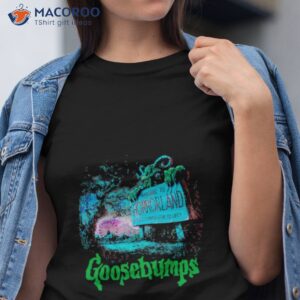 horror land goosebumps shirt tshirt