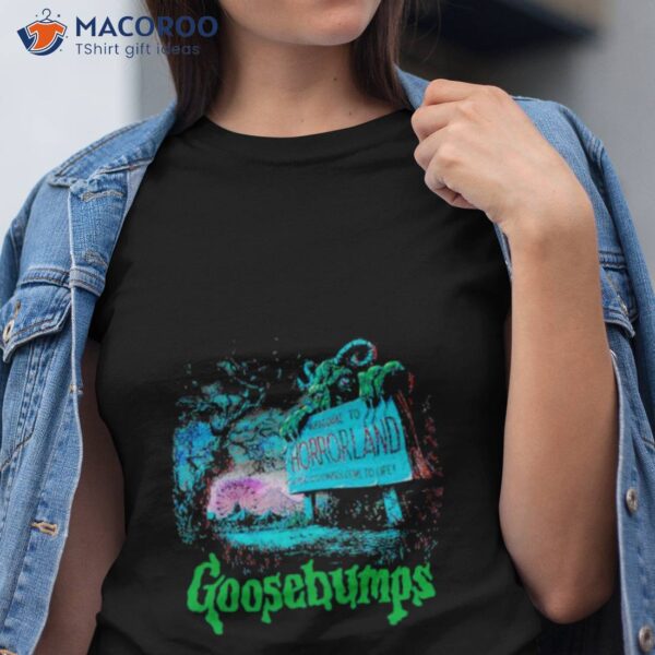 Horror Land Goosebumps Shirt