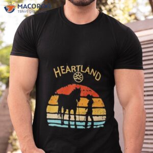 horse heartland vintage shirt tshirt