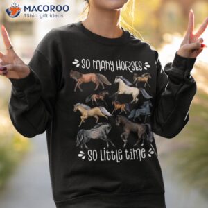 horse lover shirt horseback riding equestrian shirt sweatshirt 2