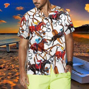 horse racing shirt for s hawaiian 3