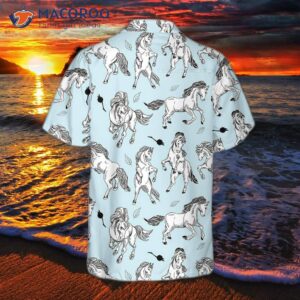 horse seamless pattern shirt for s hawaiian 0