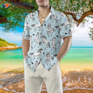 horse seamless pattern shirt for s hawaiian 7