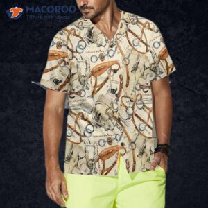 horse watercolor shirt for s hawaiian 6