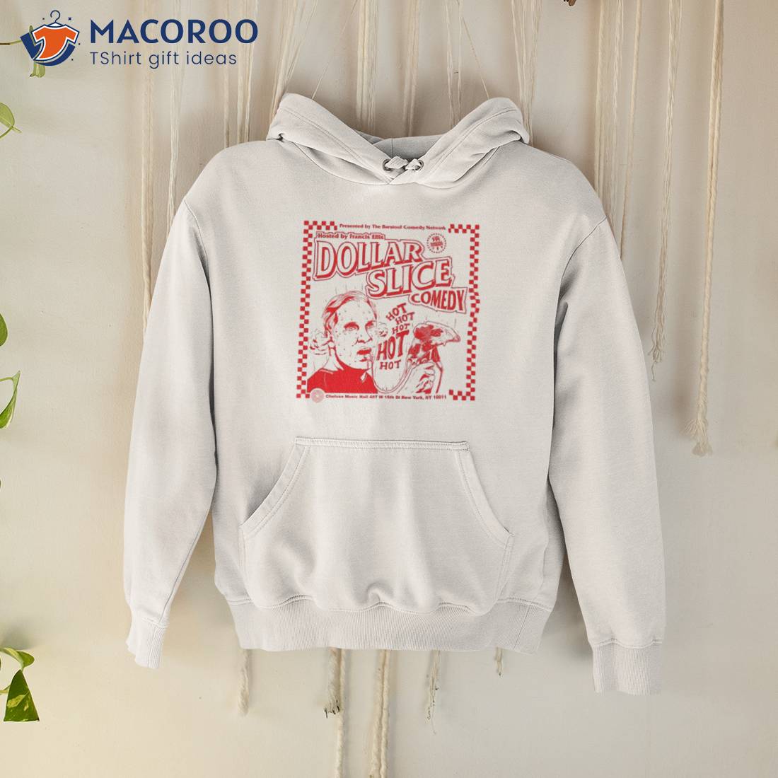 Hosted By Francis Ellis Dollar Slices Comedy Shirt Hosted By Francis Ellis Dollar Slices Comedy Shirt