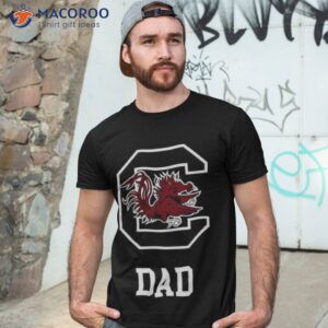 hot 2023 south carolina gamecocks dad logo t shirt tshirt 3