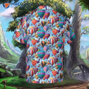 hot air balloon hawaiian shirt 1