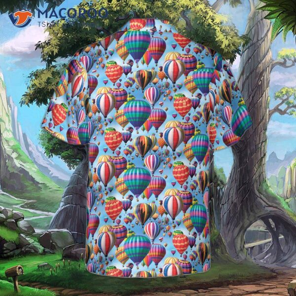 Hot-air Balloon Hawaiian Shirt