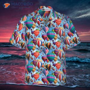 hot air balloon hawaiian shirt 2