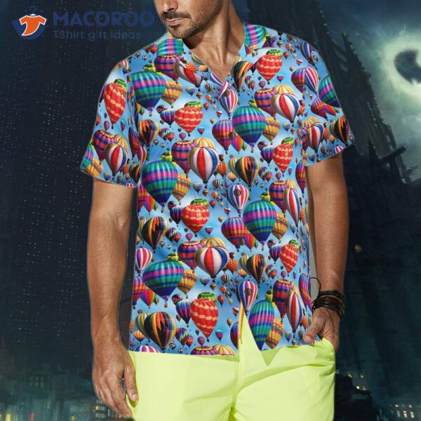 Hot-air Balloon Hawaiian Shirt