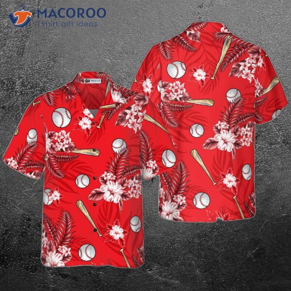 Hot Baseball Summer Hawaiian Shirt