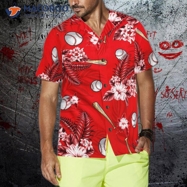 Hot Baseball Summer Hawaiian Shirt