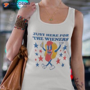 hot dog i m just here for the 4th of july shirt tank top 4