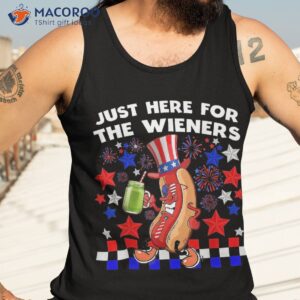 hot dog i m just here for the wieners 4th of july fireworks shirt tank top 3 1