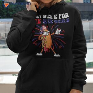 hot dog i m just here for the wieners 4th of july funny shirt hoodie 2 1
