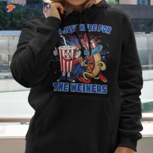 hot dog i m just here for the wieners 4th of july shirt hoodie 2 2