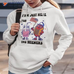hot dog i m just here for the wieners 4th of july shirt hoodie 3 1