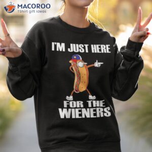hot dog i m just here for the wieners 4th of july shirt sweatshirt 2 3