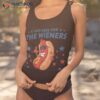 Hot Dog I’m Just Here For The Wieners 4th Of July Shirt