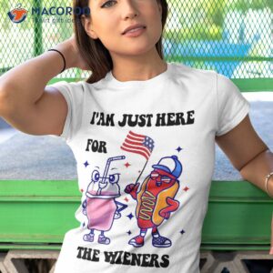 hot dog i m just here for the wieners 4th of july shirt tshirt 1 12