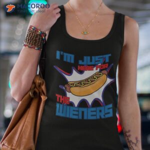 hot dog i m just here for the wieners sausage 4th of july shirt tank top 4