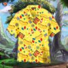 Hotdog-patterned Hawaiian Shirts For The Fourth Of July Independence Day