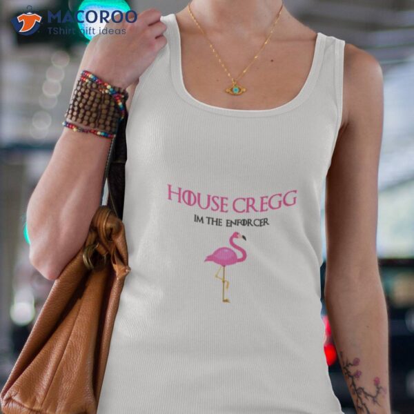 House Cregg Pink Flamingo Cj Cregg Shirt