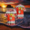 Houston Fire Departt Ugly Christmas Hawaiian Shirt